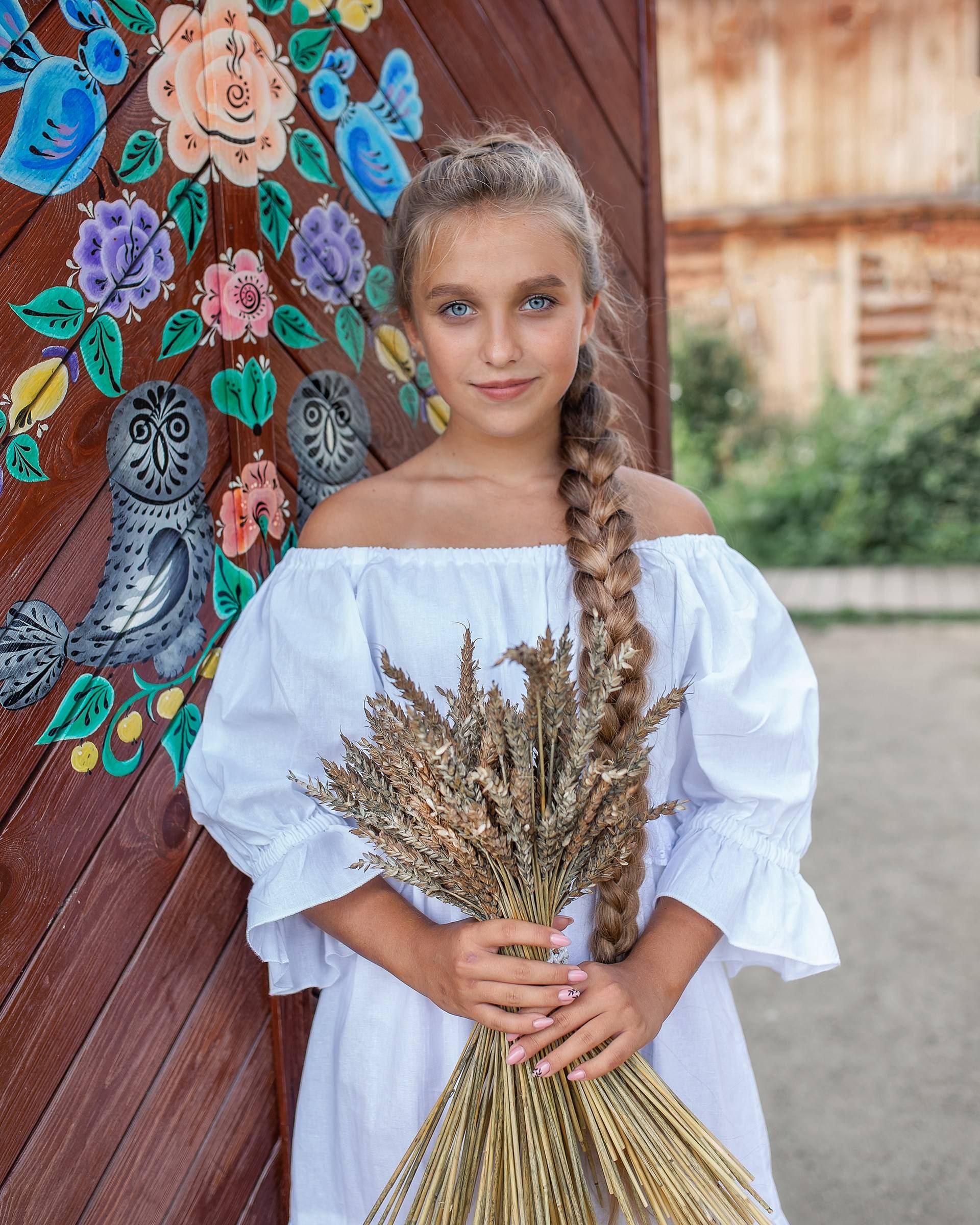 Март 2023 коса из 4 прядей