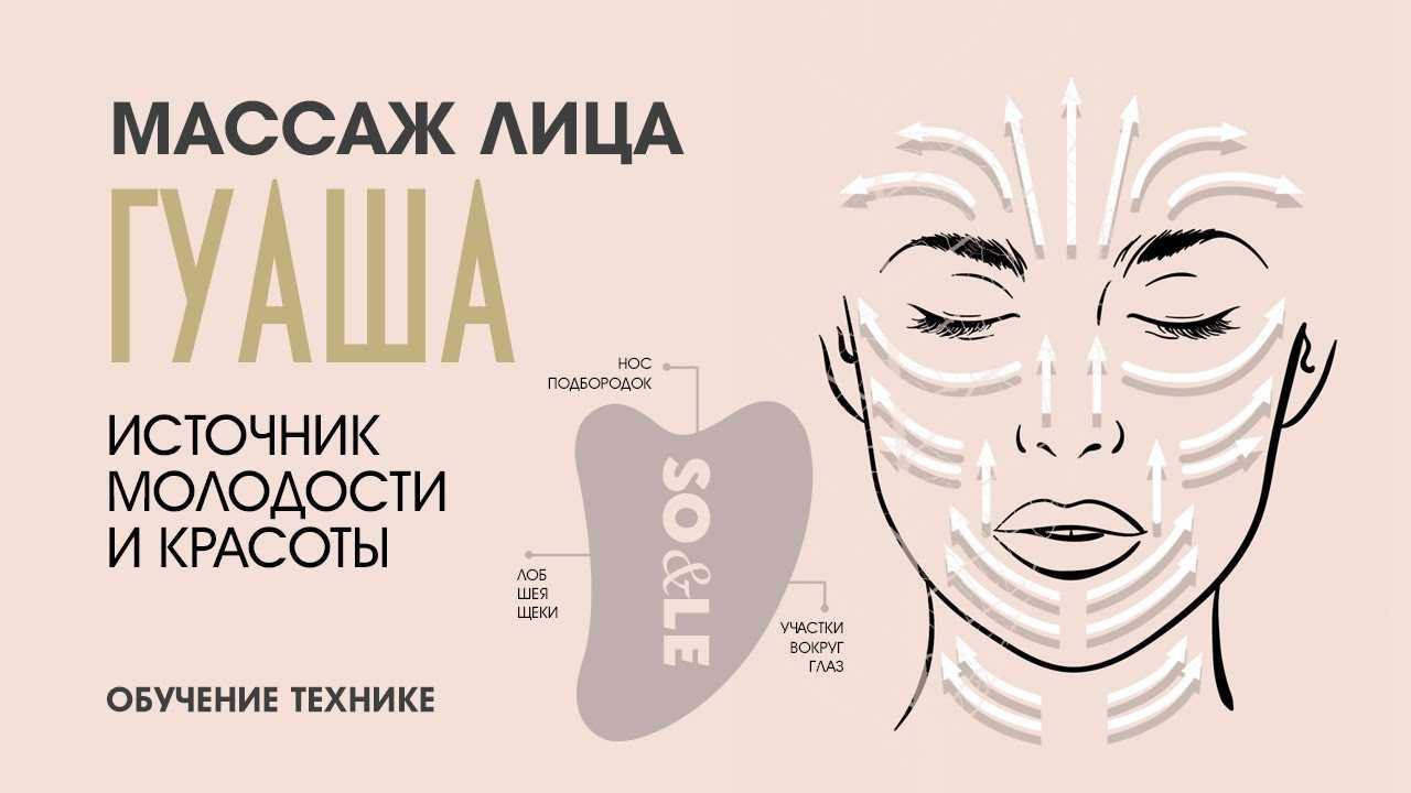 Массаж гуаша для лица — техника — видео — с каким маслом делать?