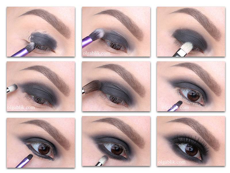 Дневной вариант смоки айс. smoky eyes – пошаговое выполнение дымчатого макияжа | макияж глаз