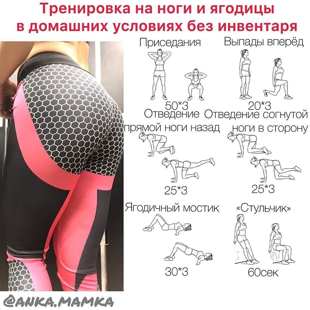 Эффективная тренировка ягодиц: программа для девушек - dailyfit
