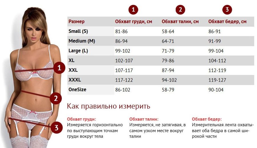 Как определить размер бюста самостоятельно - советы
