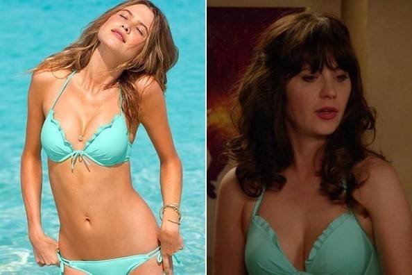 Zooey deschanel hot bikini pictures – looking too sexy without bangs