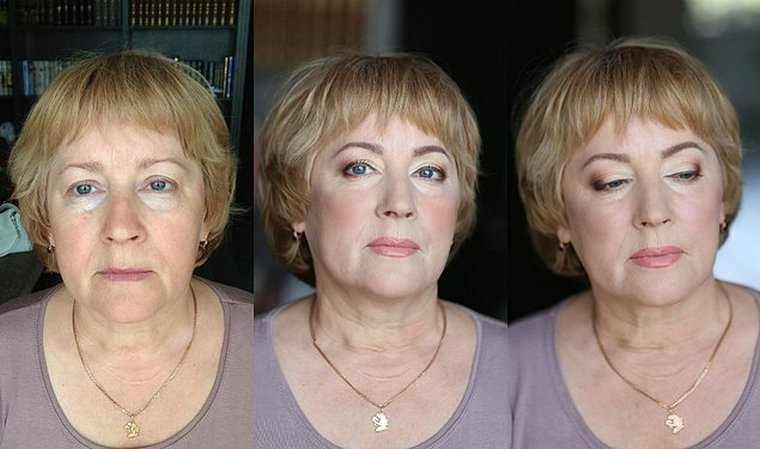 Как сделать макияж после 60 лет в домашних условиях