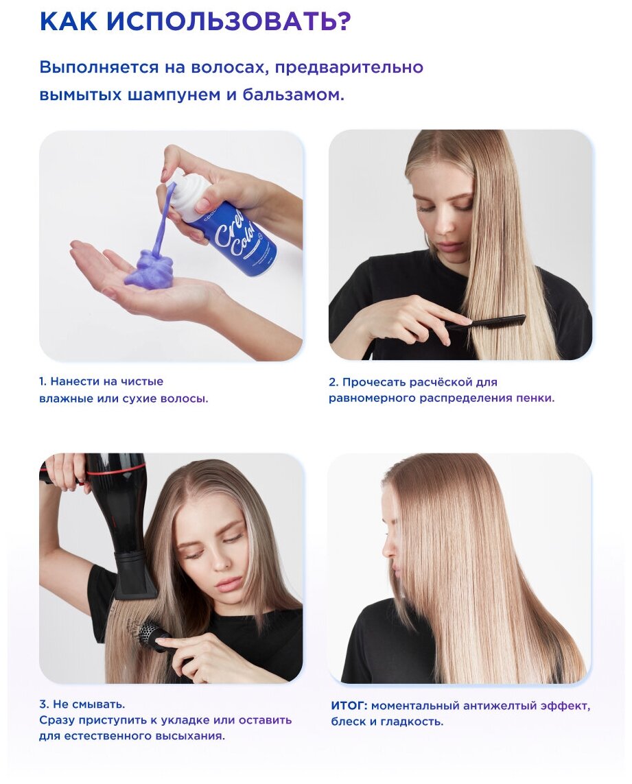 Пенка для укладки волос