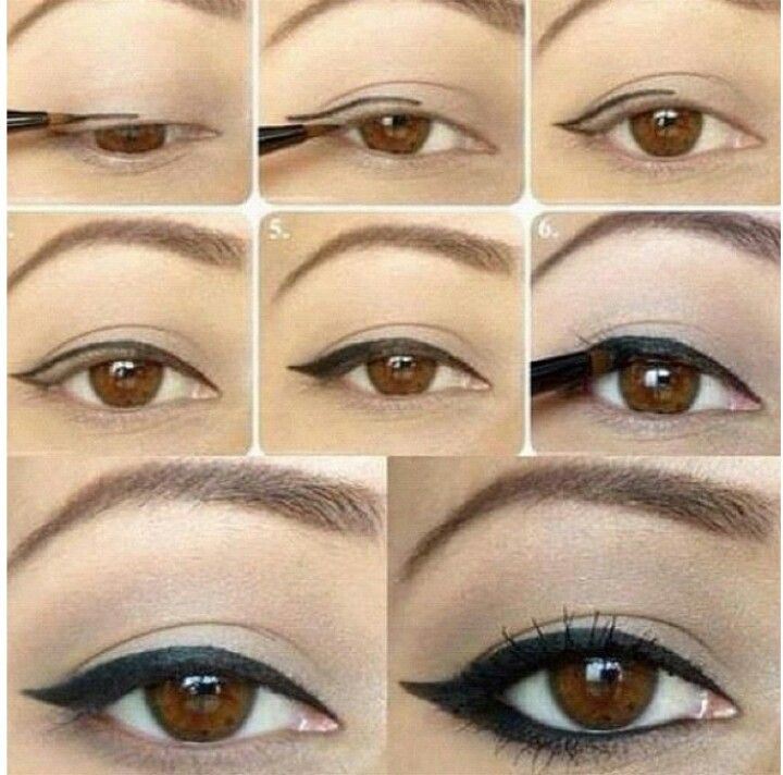 Красивый макияж со стрелками: помощь в выборе цветов и форм