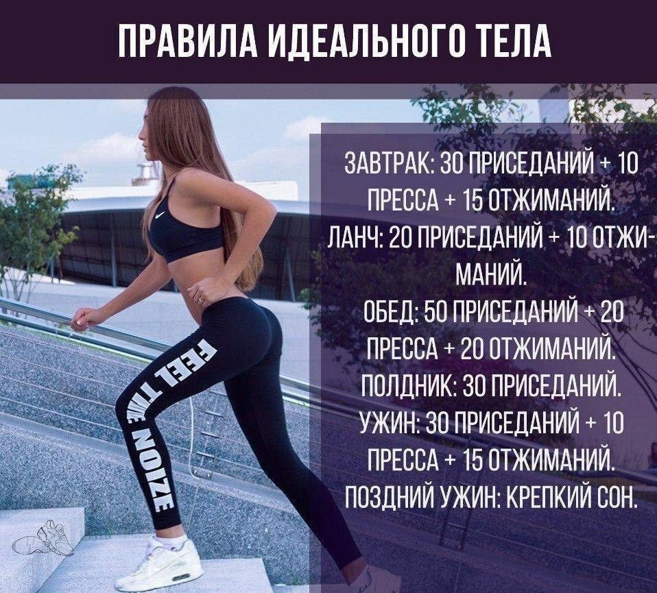 Видео упражнения для всего тела в домашних условиях
