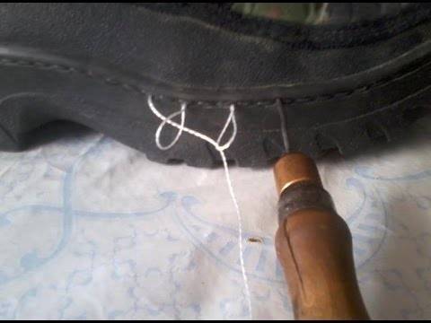 Как прошить кроссовки в домашних условиях