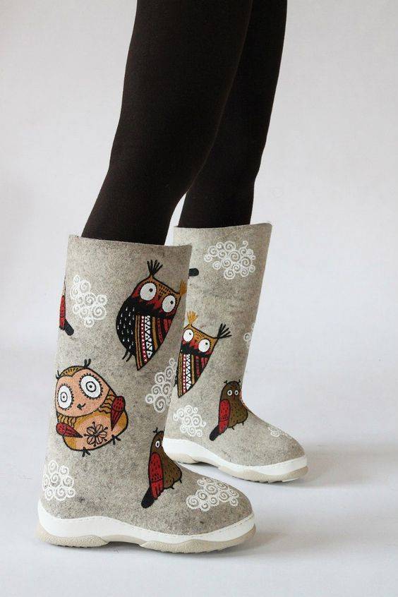 Самые модные валенки: какие они