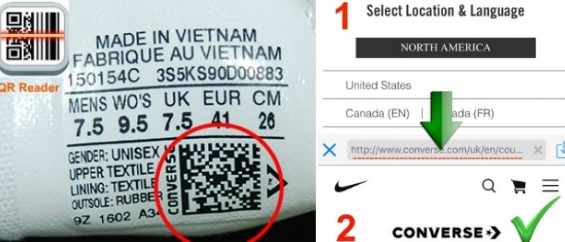 Кеды "Конверс": как отличить оригинал от подделки