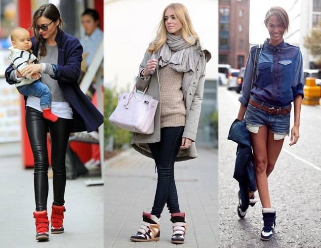 Кроссовки-сникерсы: фото