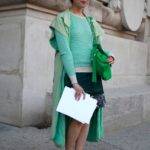 С чем носить зелёные кроссовки