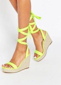 босоножки с завязками