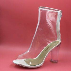 обувь из прозрачного нейлона