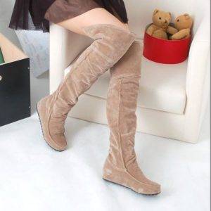 сапоги без каблука