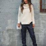 С чем носить высокие кроссовки