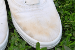 Как отбелить кеды