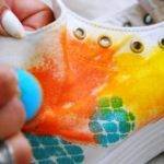 Как покрасить кеды