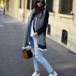 С чем носить белые женские кроссовки