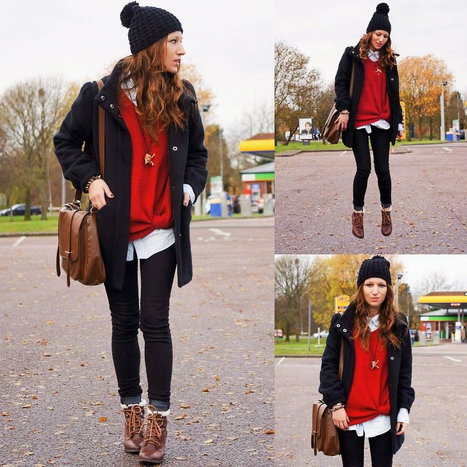 С чем носить коричневые ботинки