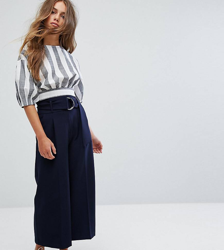 С чем носить синие ботинки