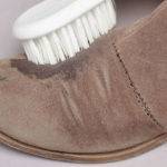 Как почистить замшевые ботинки