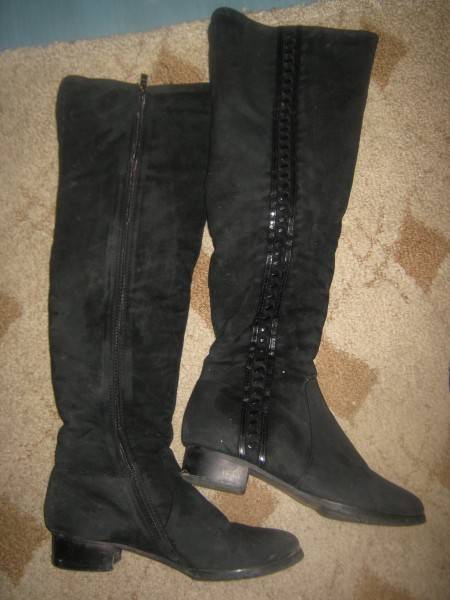 Как покрасить замшевые сапоги