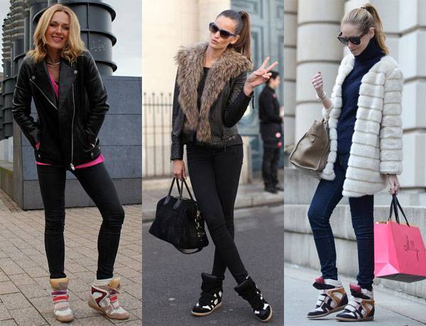 Как носить кроссовки зимой