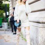 С чем носить белые сапоги