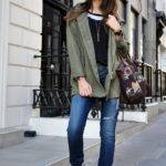 С чем носить серебристые ботинки