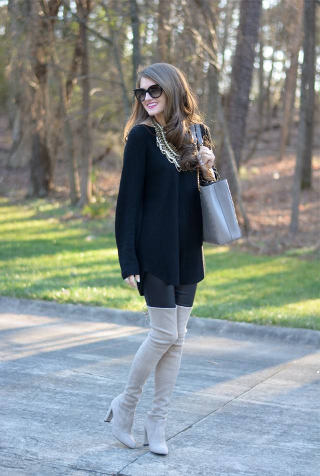 С чем носить белые сапоги 