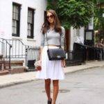 Юбка с кроссовками