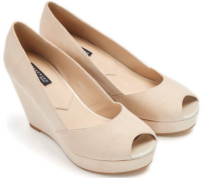 лодочки с открытым носом