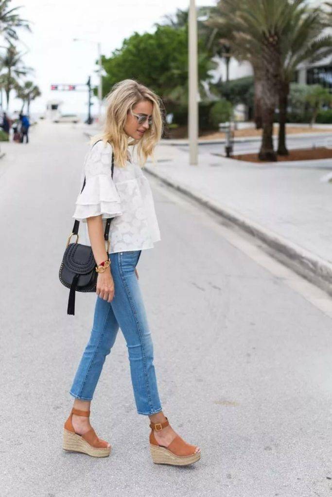 платформа с чем носить