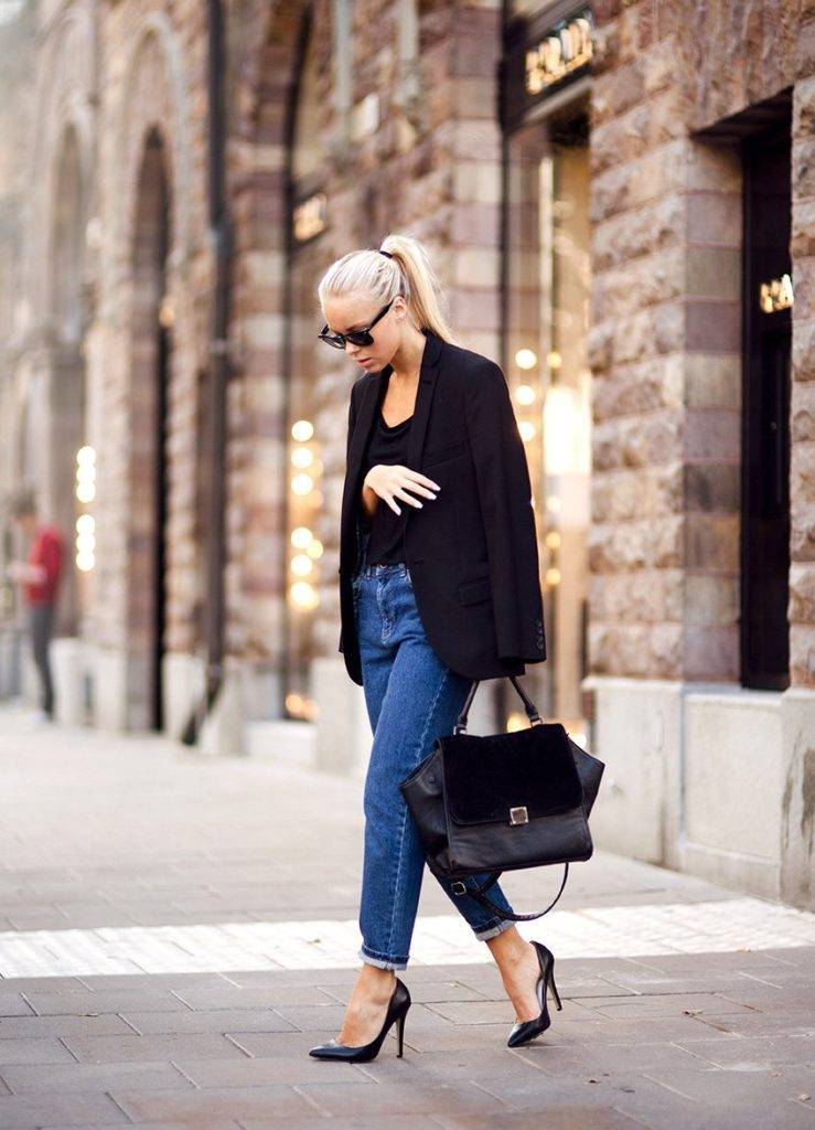 С чем носить туфли-лодочки