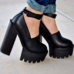 Как называются туфли на тракторной подошве