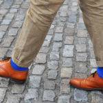 Носки под коричневые туфли