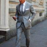 Туфли под серый мужской костюм