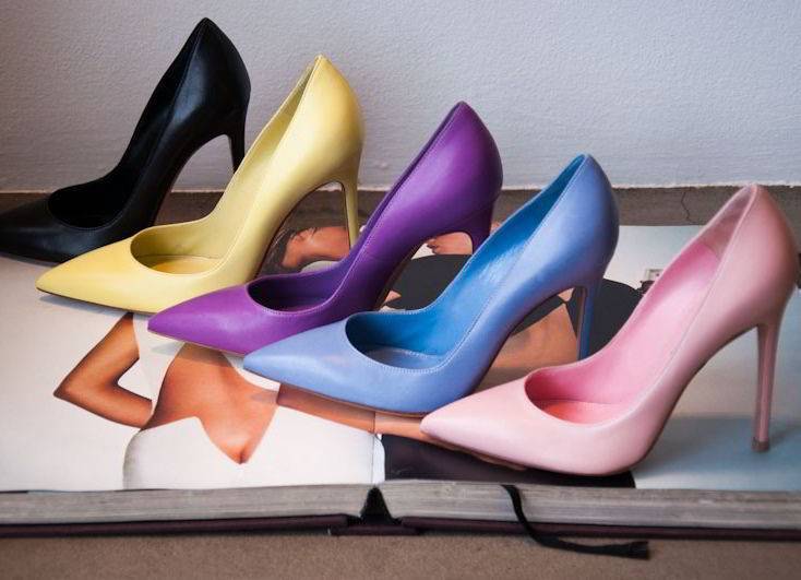 Туфли на шпильке: фото