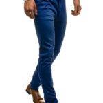 Туфли под синие мужские брюки