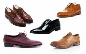 Виды мужских туфель