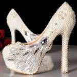 Самые красивые свадебные туфли
