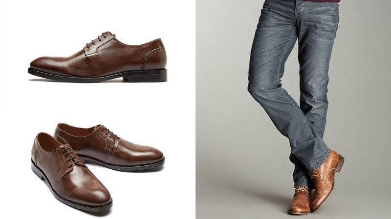 Мужские туфли под джинсы