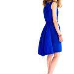 Какие туфли подойдут к синему платью