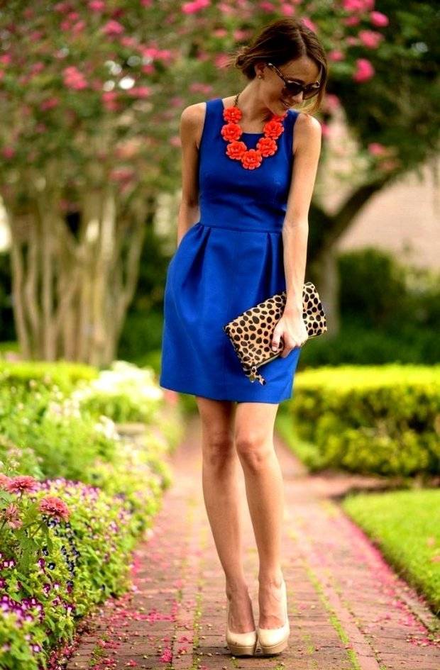 Туфли под тёмно-синее платье