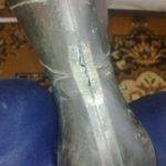 Как заклеить резиновые сапоги