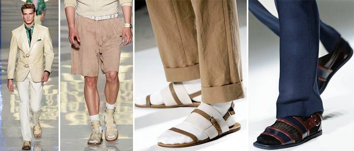 Носят ли сандалии с носками