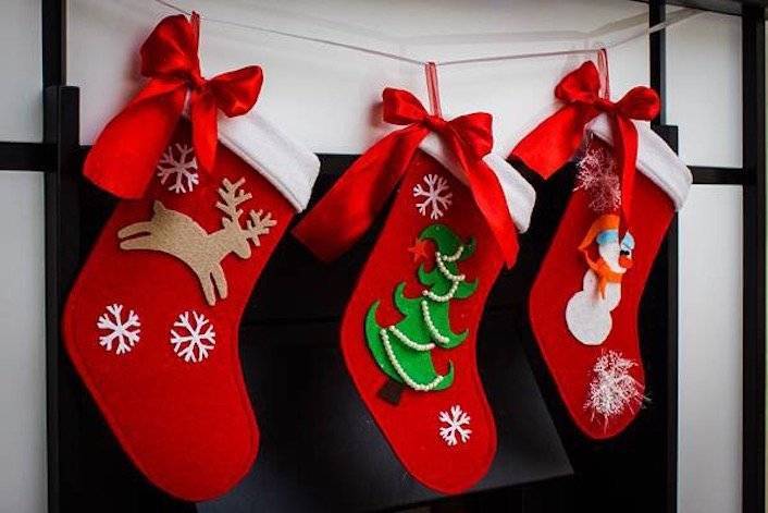 Новогодний сапог своими руками