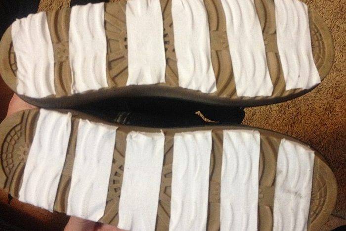 Как сделать, чтобы кроссовки не скользили