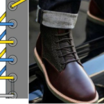 Как завязать длинные шнурки на ботинках