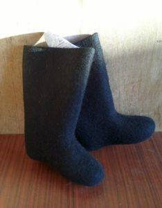 Таблица размеров валенок на резиновой подошве